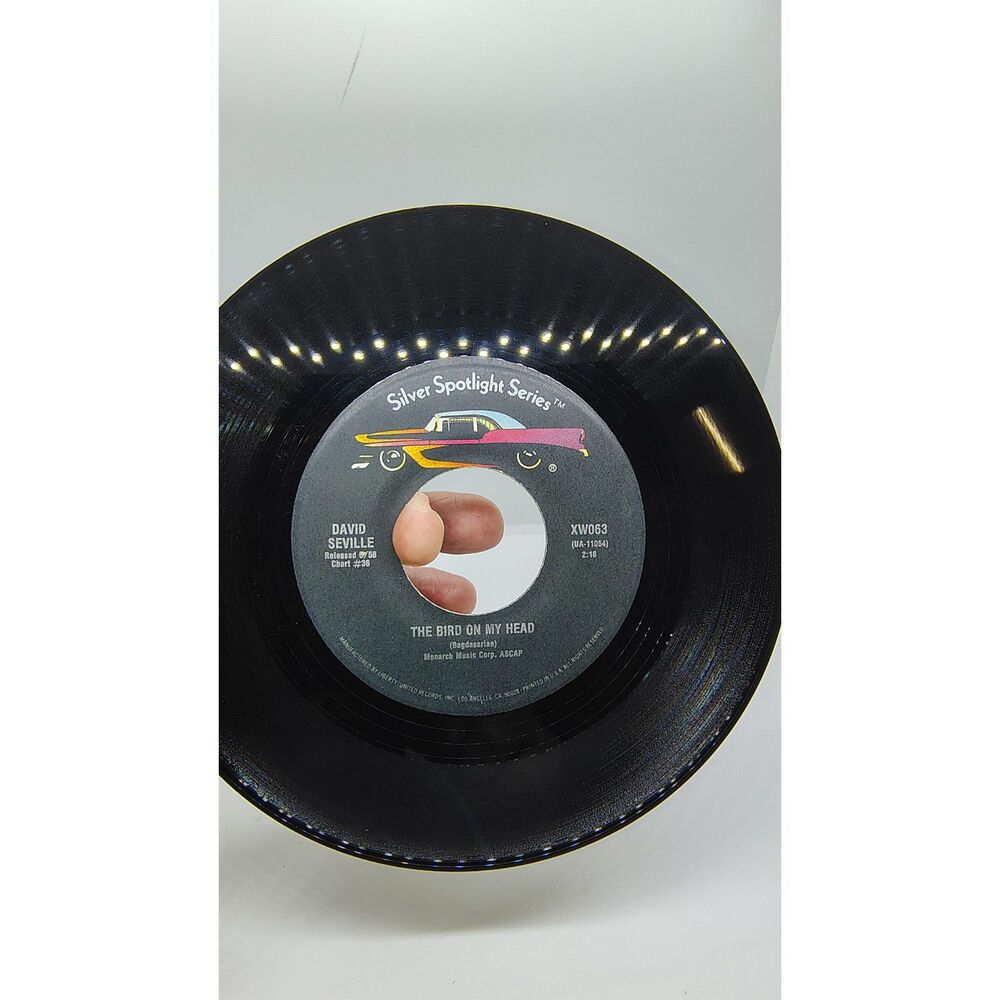 David Seville “Silver Spotlight Ser” 45 of “Witch Doctor / The Bird on My Head”